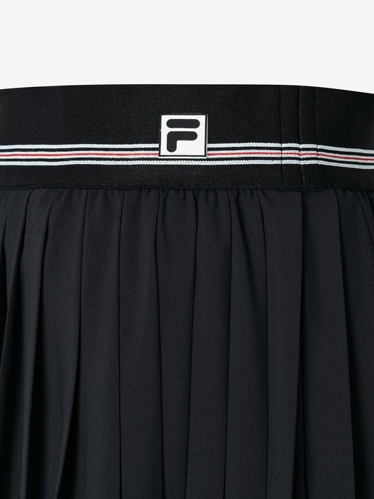 Cooling Tennis Pleated Skirt_FS2SKH2352F_BLK
