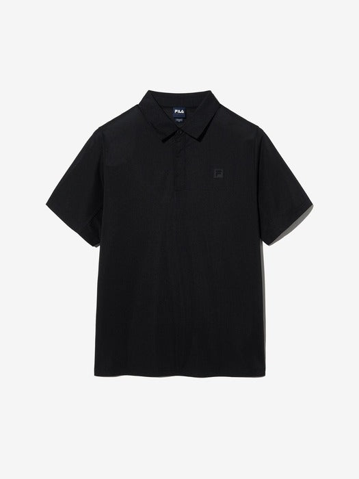 Polyester Pique Polo Shirt_FS2TSH2232U_BLK