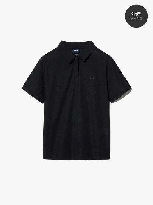 Polyester Pique Polo Shirt_FS2TSH2232U_BLK