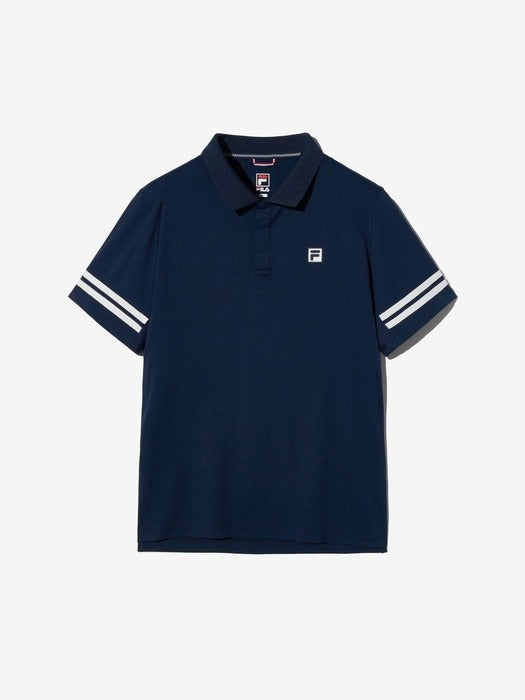 Tennis Sorona Collared T-Shirt_FS2TSH2302M_DNA