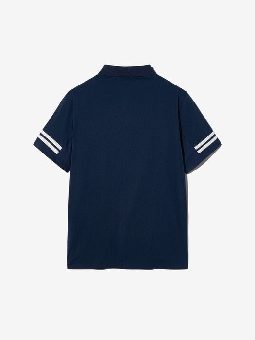 Tennis Sorona Collared T-Shirt_FS2TSH2302M_DNA