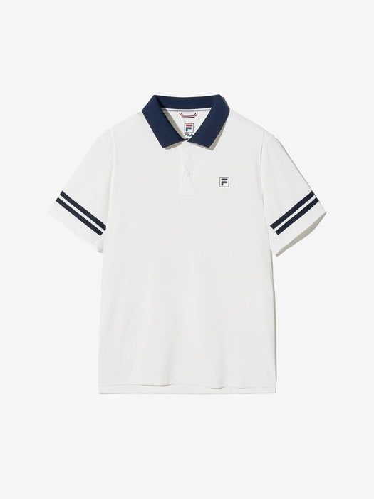 Tennis 소로나 Collared T-Shirt_FS2TSH2302M_OWH