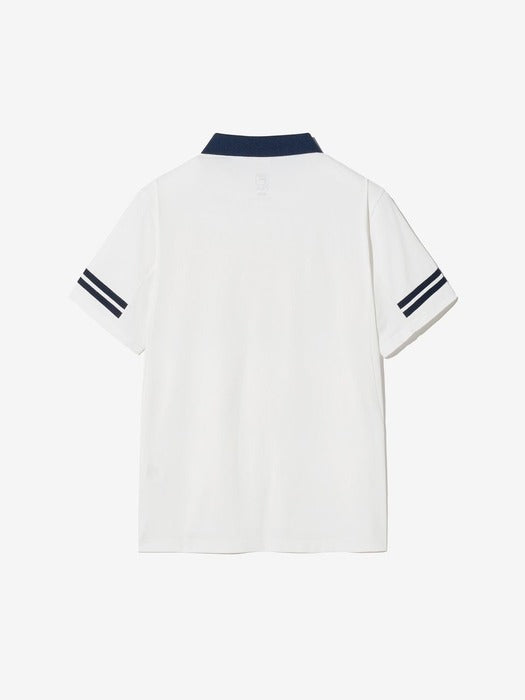 Tennis 소로나 Collared T-Shirt_FS2TSH2302M_OWH