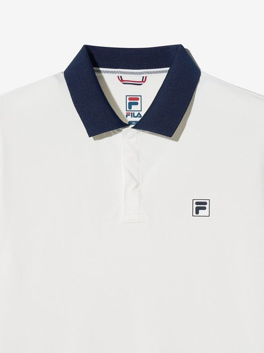 Tennis 소로나 Collared T-Shirt_FS2TSH2302M_OWH