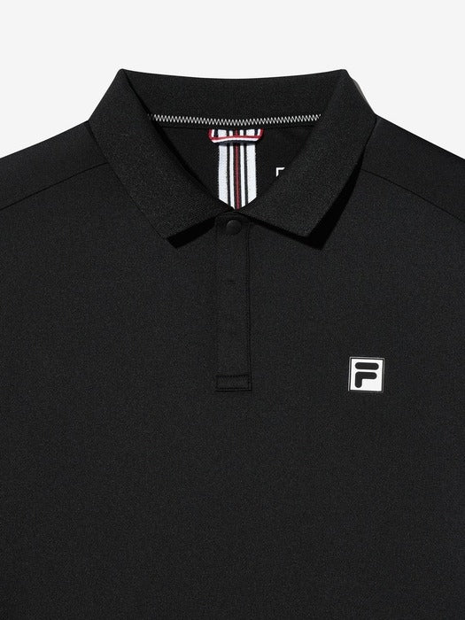 Tennis Cooling Polo Shirt_FS2TSH2303M_BLK