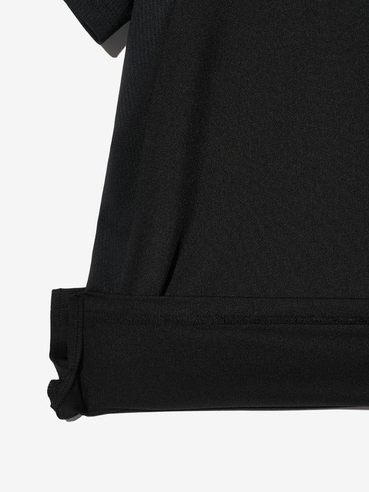 Tennis Cooling Polo Shirt_FS2TSH2303M_BLK