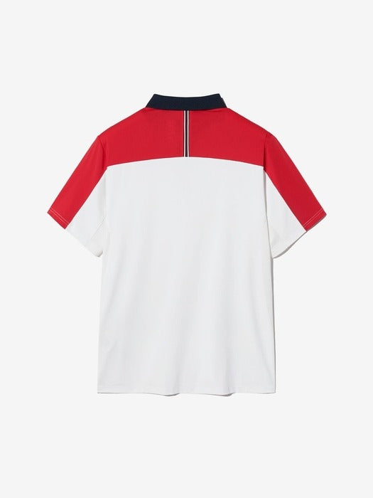 Cooling Tennis Polo Shirt_FS2TSH2303M_OWH