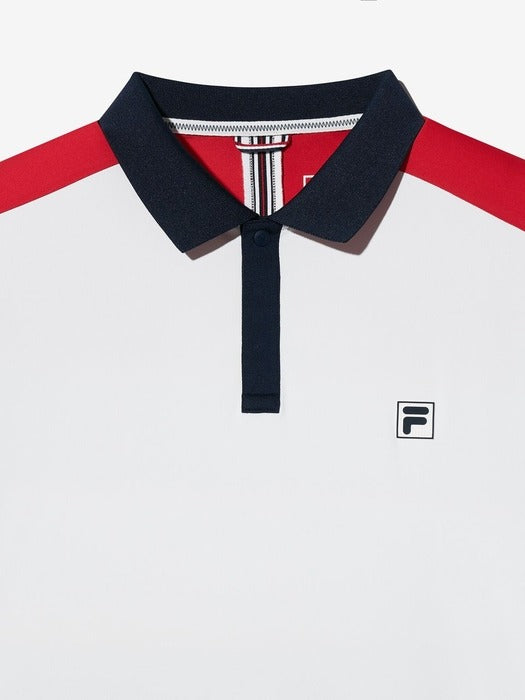 Cooling Tennis Polo Shirt_FS2TSH2303M_OWH