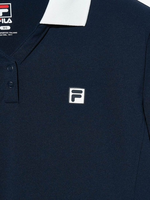 Tennis Sorona Collared T-Shirt_FS2TSH2352F_DNA