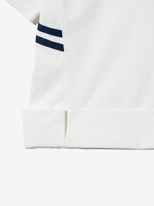 Tennis Sorona Collared T-Shirt_FS2TSH2352F_OWH