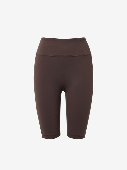 Women's Fitness Biker Shorts_FS2IPH2251F_BRN