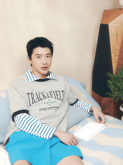 트랙앤필드 Graphic Ringer Tee_FS2RSH2108X_LML