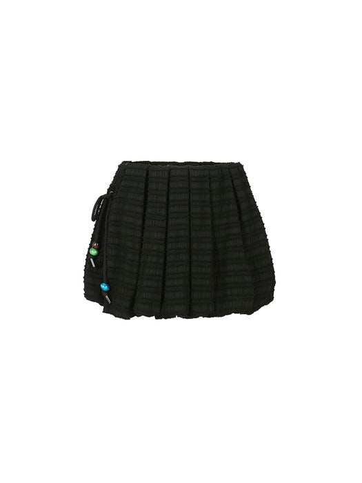 [andersson bell] FRILL BALLOON SKIRT apa802w(BLACK)