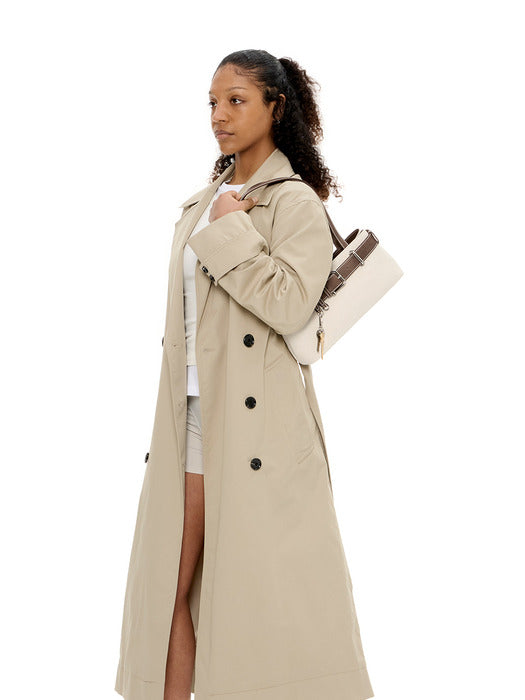 [osoi] SHOULDER BROCLE MINI [CANVAS BROWN]