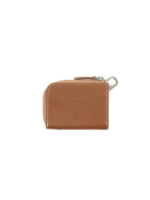 [osoi] HALF WALLET [TAN]