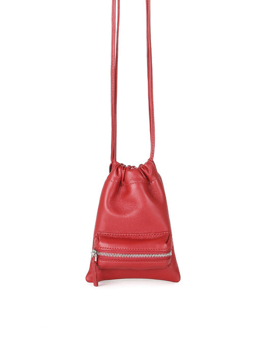 [osoi] MINI POUCH BAG [RED]
