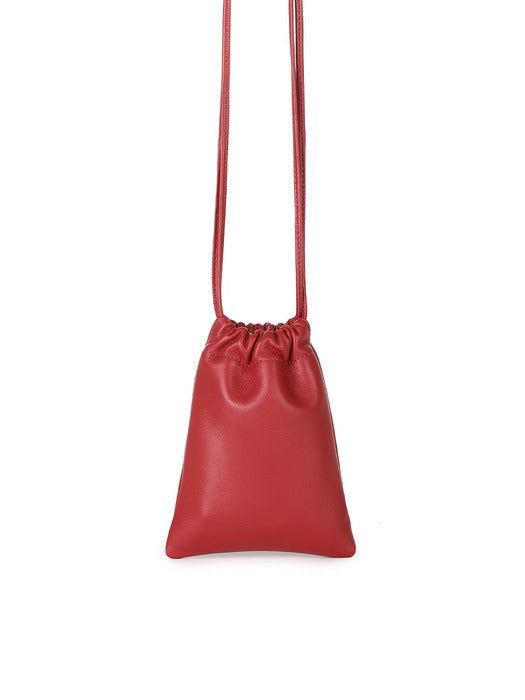 [osoi] MINI POUCH BAG [RED]