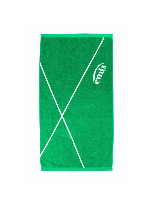 Emis New Logo Beach Towel-Green