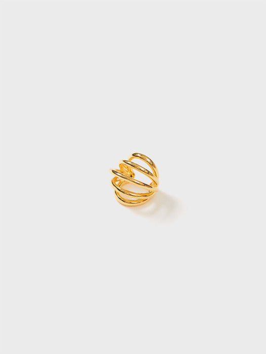 Eenk Quintuple Ear Cuff - Gold