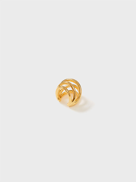 Eenk Quintuple Ear Cuff - Gold