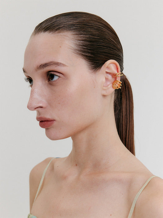 Eenk Quintuple Ear Cuff - Gold