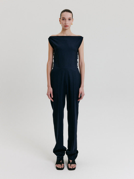 Eenk Two-Way Jumpsuit - Navy