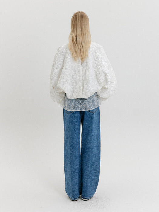 Eenk Dolman Sleeve Jacket - White