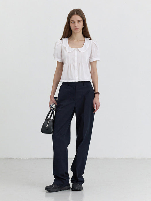 Dunst Summer Chino Slacks Navy