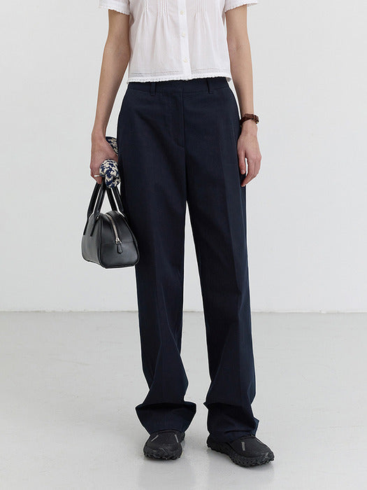 Dunst Summer Chino Slacks Navy