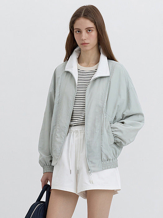 Dunst Unisex Blocking Wind Breaker Light Khaki