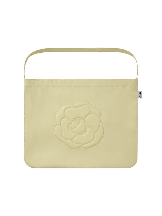 [emis] ROSE STITCH ECO BAG-YELLOW
