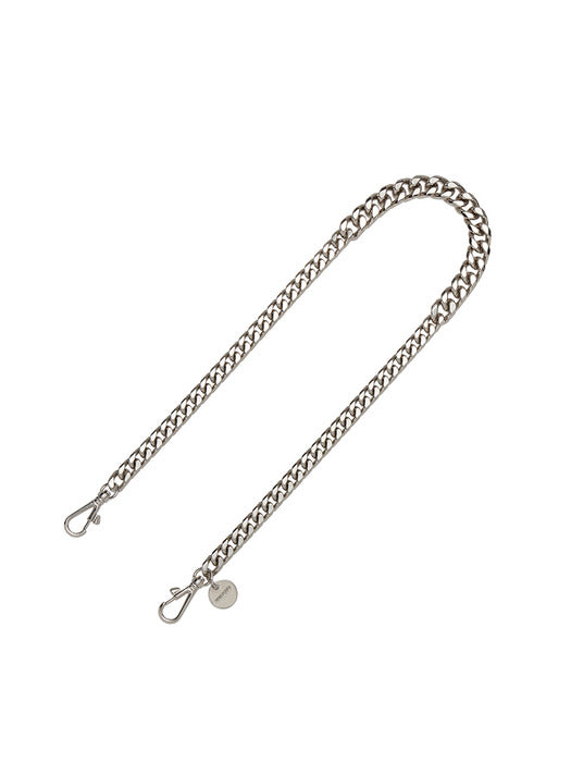 [vunque] Silver Metal Chain Shoulder Strap