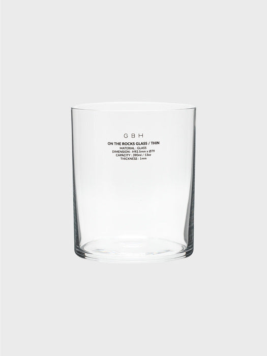 Wconcept_Gbh_Home ON The Rocks Glass Thin On The Rocks Glass