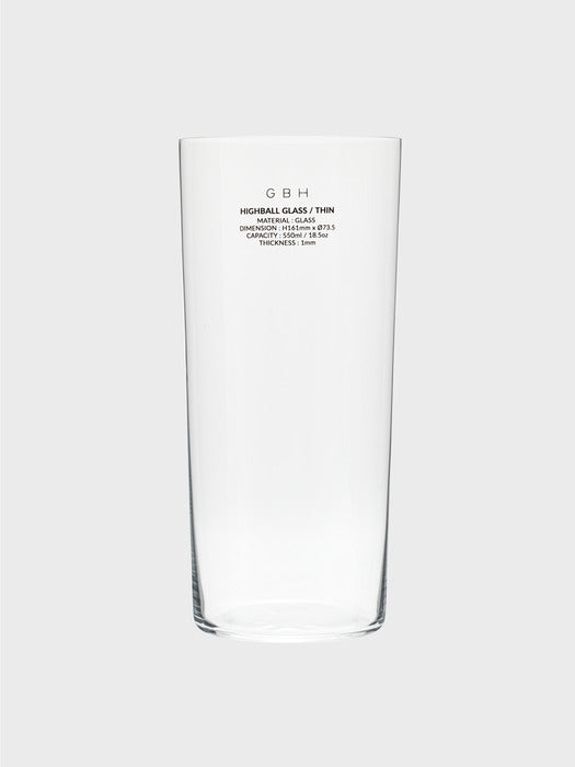 Wconcept_Gbh_Home Highball Glass Thin Highball Glass