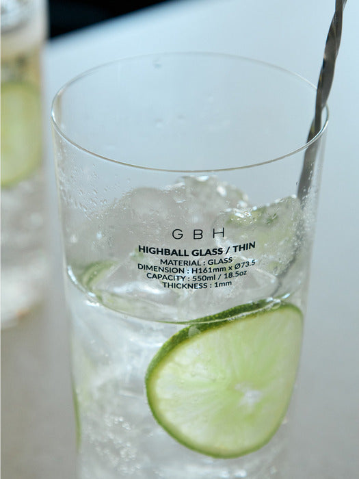 Wconcept_Gbh_Home Highball Glass Thin Highball Glass