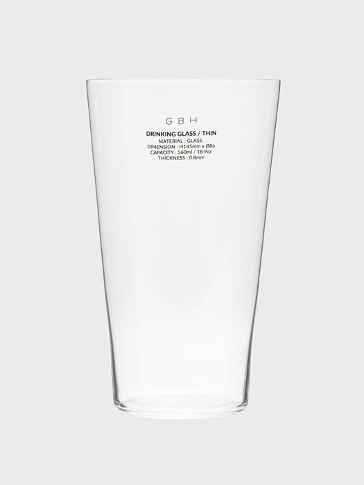 Wconcept_Gbh_Home Drinking Glass Thin L Glass Cup (560ml)
