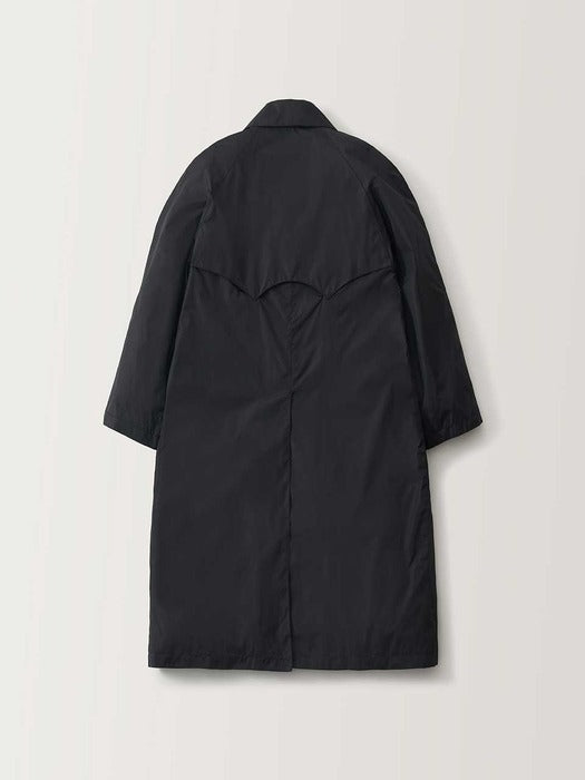 Nothing Written Urban nylon trench (Black)