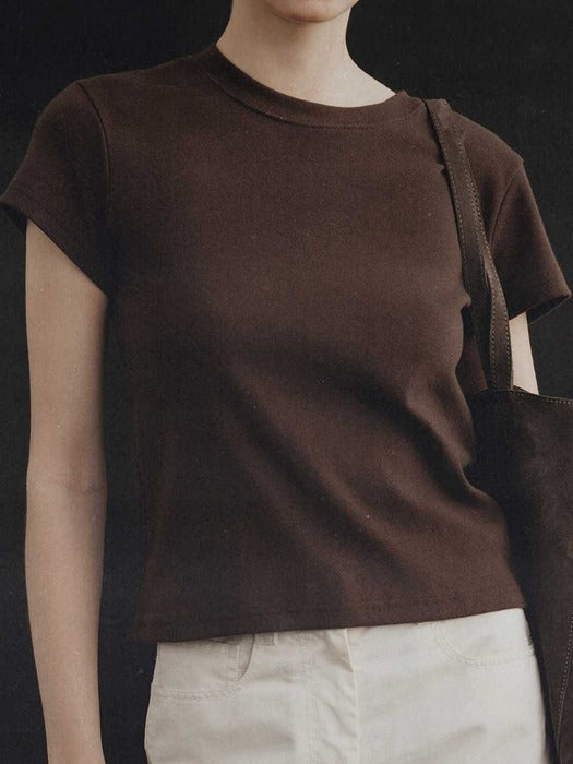 Nothing Written 90s t-shirt (Brown)