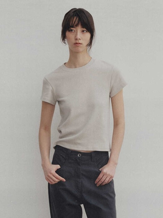 Nothing Written 90s t-shirt (Beige)