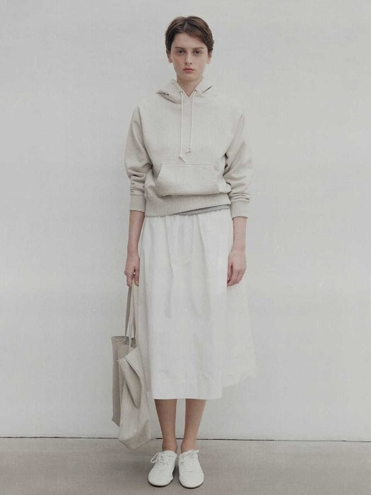 [nothing written] Leia a-line skirt (White)