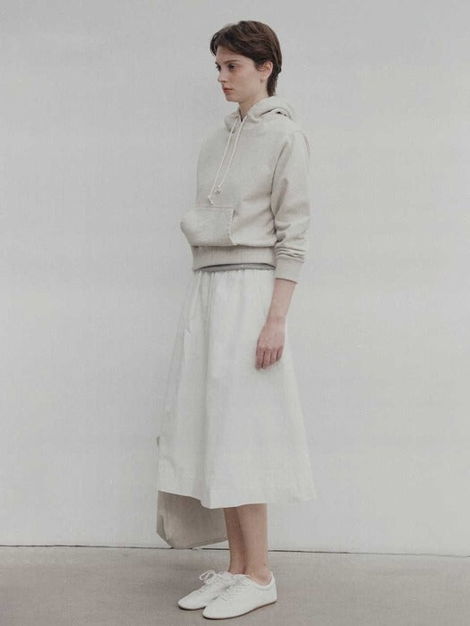 Nothing Written Leia a-line skirt (White)