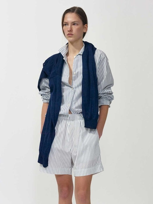 [nothing written] Rola linen cardigan (Navy)