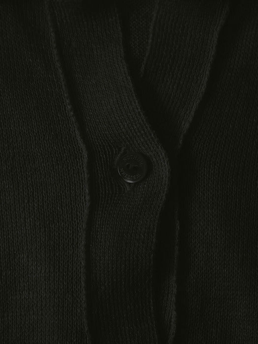 Nothing Written Carrel collar knit (Black)