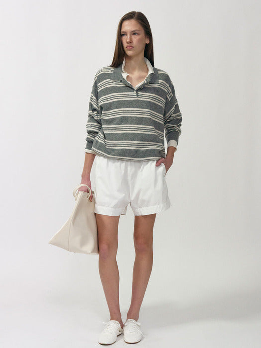Nothing Written Yaphi short pants (White)