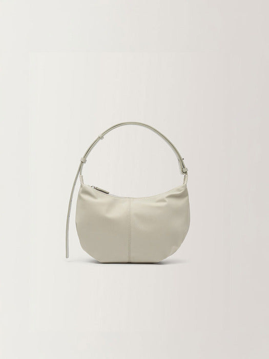 Nothing Written Nylon shoulder mini bag (Salt)