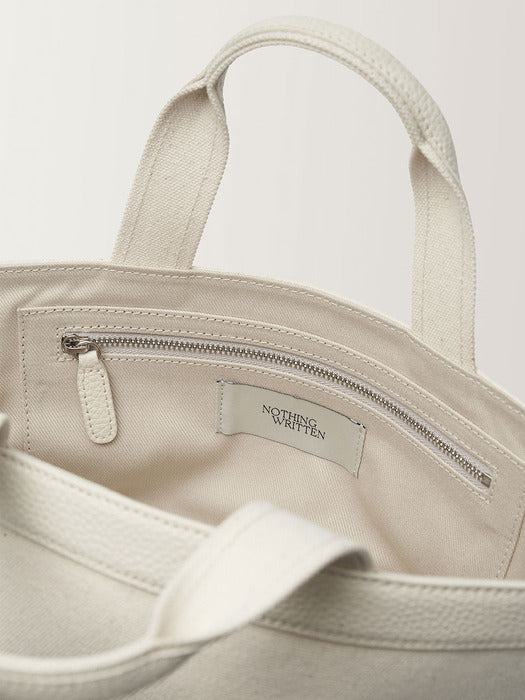 1967 half tote bag (Natural)