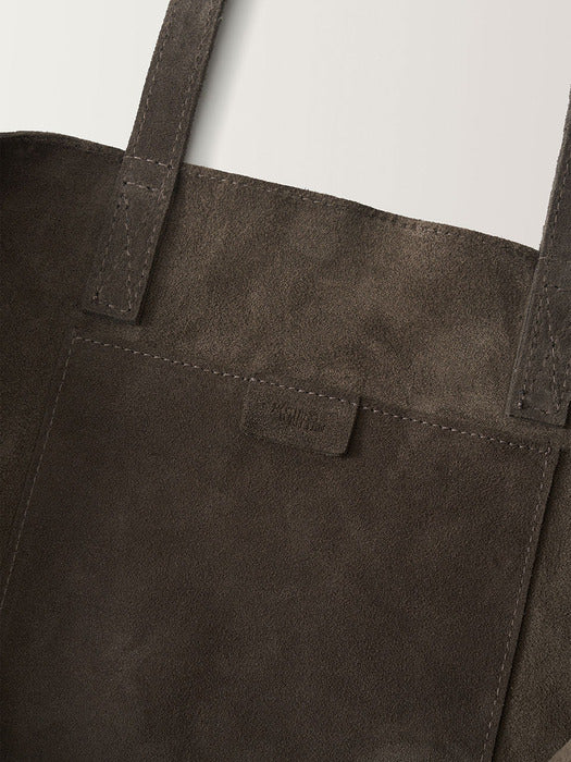 Cou suede shopper bag (Gray)