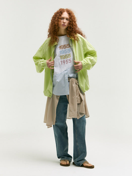 Margesherwood Windbreaker Jumper lime