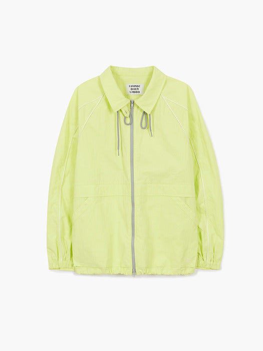 WINDBREAKER JUMPER_lime