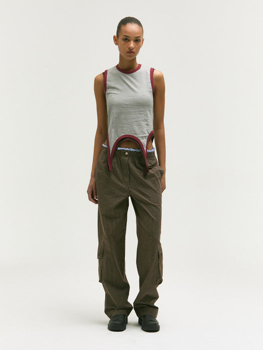 Margesherwood Tail Sleeveless grey